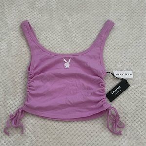 Playboy NWT embroidered tank top